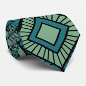 Cravate Diamants triés - Turquoise (Roulé)