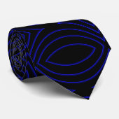 Cravate Diamond Eyes Moderne Pop Art Abstrait (Roulé)