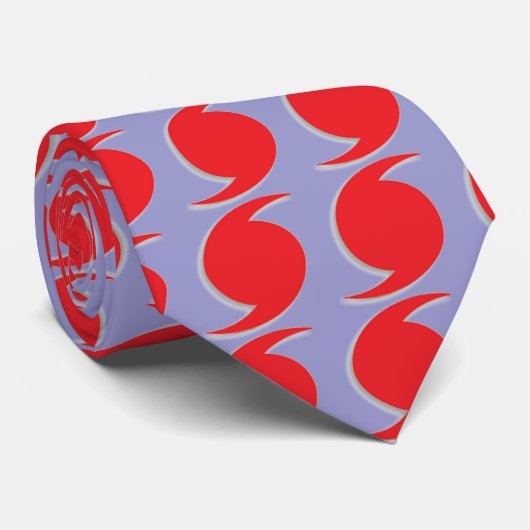 Cravate d'icône d'ouragan (Roulé)