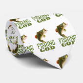 Cravate Dieu de pêche (Roulé)