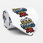 CRAVATE DIEU SE BAT POUR MOI (Roulé)