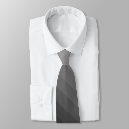 Cravate Différents tons gris (Attaché)
