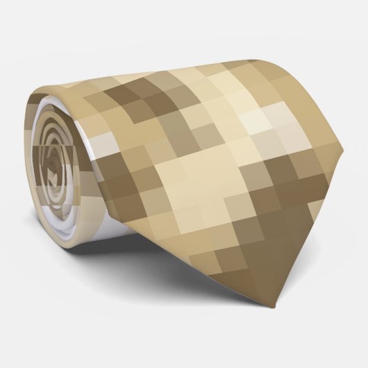 Cravate Digital Desert Camo (Roulé)