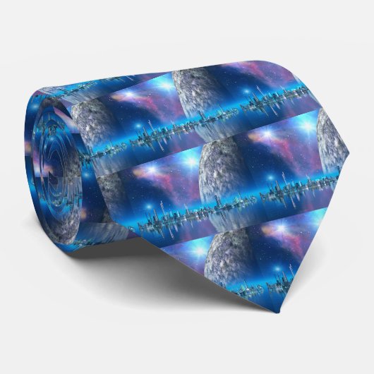 Cravate d'îles de cobalt (Roulé)