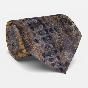 Cravate d'impression Alligator