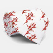 Cravate d'impression de la nature feuille (Roulé)