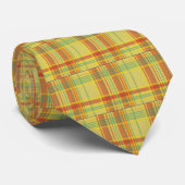 Cravate d'impression de Madras de l'indépendance (Roulé)