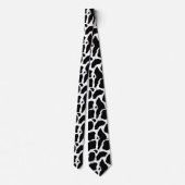 Cravate d'impression de vache : Moderne et Edgy (Dos)