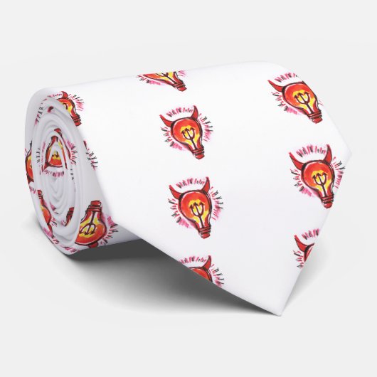 Cravate d'impression Evil Genius (Roulé)