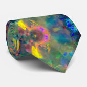 Cravate d'impression Opal Gemstone (Roulé)