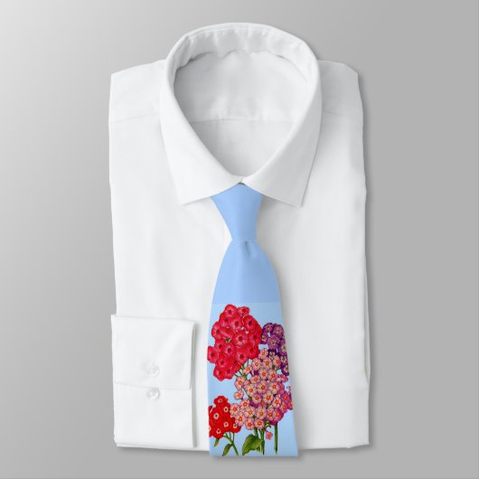 cravate d'impression phlox (Attaché)