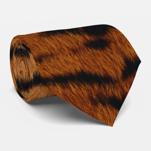 Cravate d'impression Tiger (Roulé)