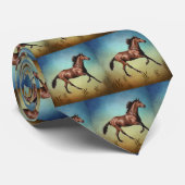 cravate d'impression Western Horse (Roulé)