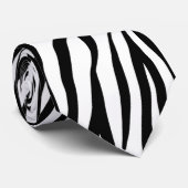 cravate d'impression zebra (Roulé)