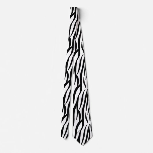 cravate d'impression zebra (Dos)