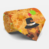 Cravate dinde bon thanksgiving (Roulé)
