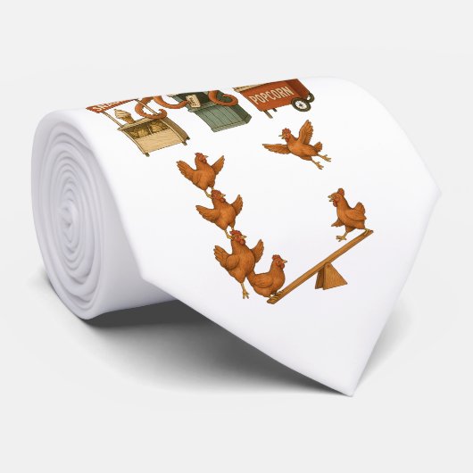 Cravate Dingaling Bros Circus acts (Roulé)