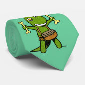Cravate Dino fou (Roulé)