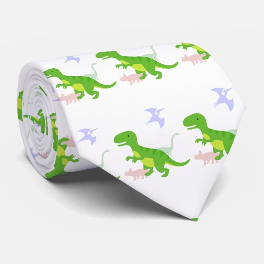 Cravate Dinosaure (Roulé)