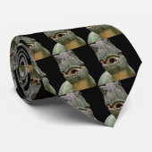 Cravate Dinosaure de Rex de Tyrannosaurus (Roulé)