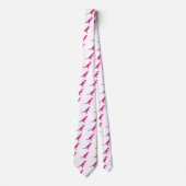 Cravate Dinosaure rose (Devant)
