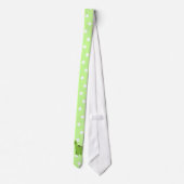 Cravate Dinosaure vert mignon (Dos)