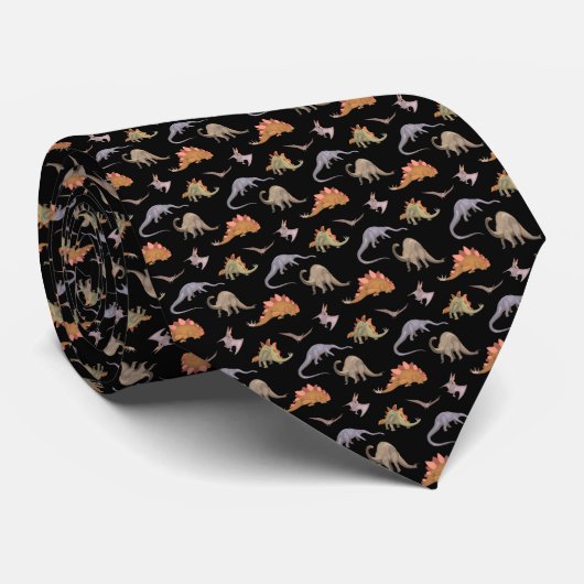 CRAVATE DINOSAURS (Roulé)