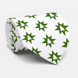 CRAVATE d'insigne de la population en bois gris SC