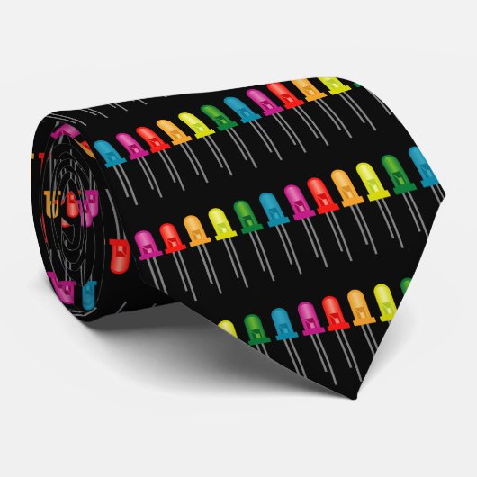 Cravate diode électroluminescente (Roulé)