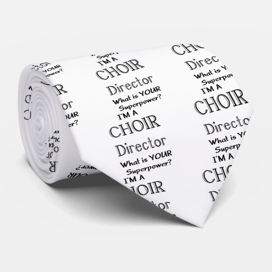 Cravate Directeur de chorale (Roulé)