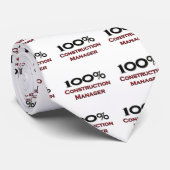 Cravate Directeur de construction de 100 pour cent (Roulé)