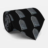 Cravate Directeur funéraire Noël Cadeau de Noël Halloween (Roulé)