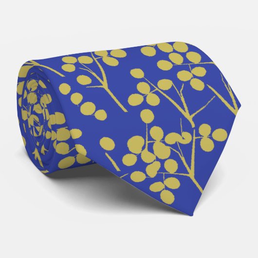 Cravate Direction générale et feuilles 2 (Roulé)