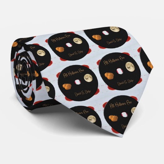 Cravate Disque Hallow (Roulé)