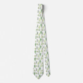 Cravate Divers cactus verts motif (Devant)