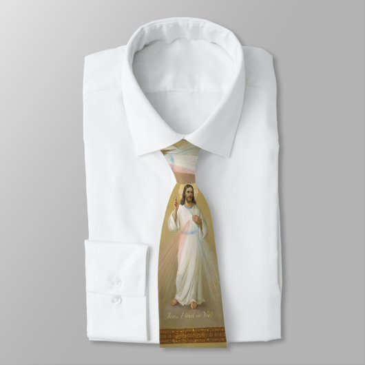 Cravate Divine Mercy (Attaché)