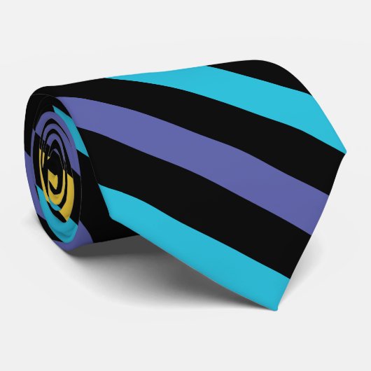 Cravate Divisée multicolore (Roulé)