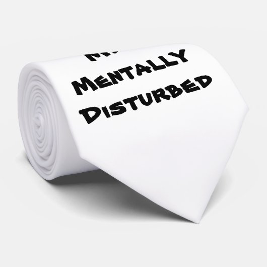Cravate DM mentalement - perturbé (Roulé)