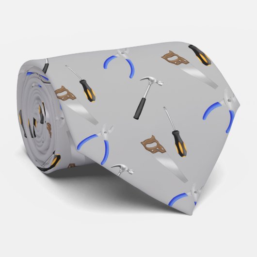 Cravate do-it-yourself collection d'outils de travail (Roulé)