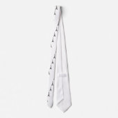 Cravate do-it-yourself Monogram Eiffel (Dos)