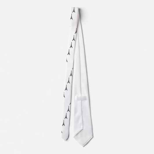 Cravate do-it-yourself Monogram Eiffel (Dos)