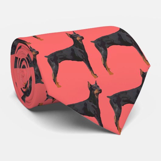 cravate doberman (Roulé)