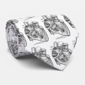 Cravate docteur de coeur (Roulé)