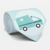 Cravate Docteur drôle Medical Physician Graduate (Roulé)