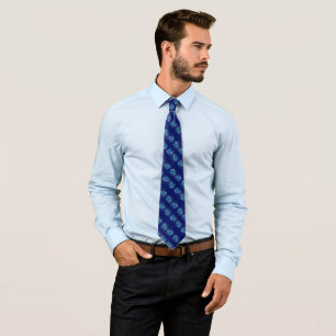 Cravate Docteur Silk Brain Foulard Tie de neurochirurgien