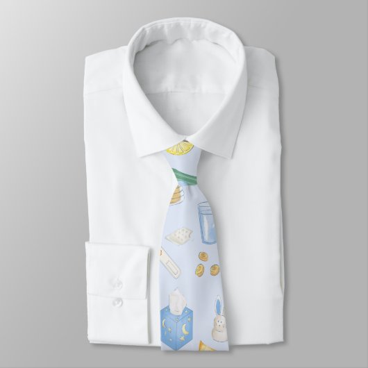 Cravate Doctor Tie Sick Day Get Well Soon Tie (Attaché)