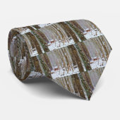 Cravate Doe dans la neige, Deer dans le lac Arrowhead (Roulé)