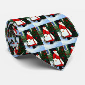 Cravate d'oeuvres du Père Noël (Roulé)