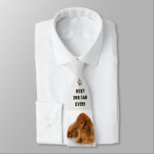 Cravate Dog Dad Photo Collage Pet Keepsake Gray (Attaché)