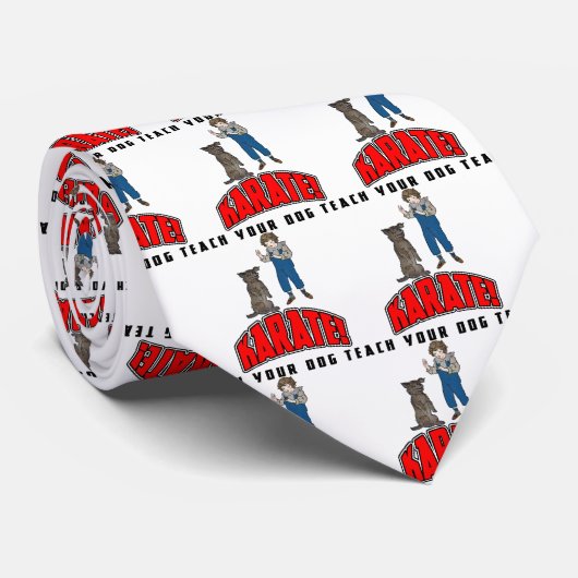 Cravate Dog Karate 4 Tie (Roulé)